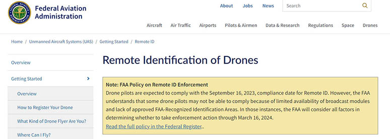 FAA Drones